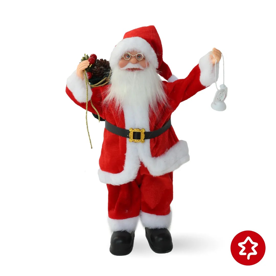 Božiček Classic Red 45 cm | BozicnoDrevo.si